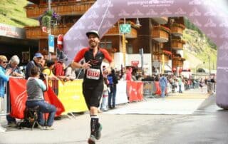 Dr. Markus Armbruster beim Ultra Marathon M45 Gornergrat Zermatt 2023
